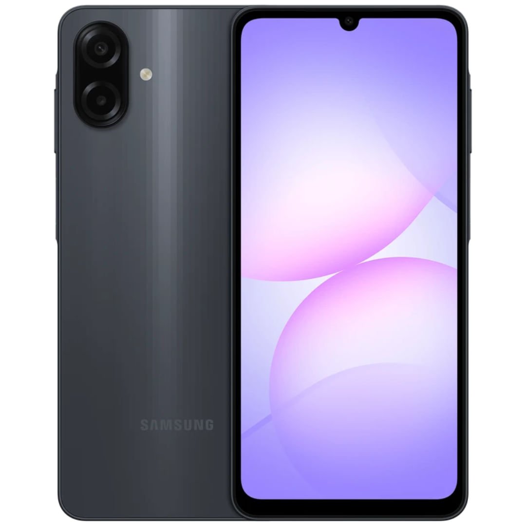Smartphone Samsung Galaxy A07 128GB 4GB Câmera 50MP Tela 6.7" Proteção IP54 – Preto em Promoção | Ofertas Americanas